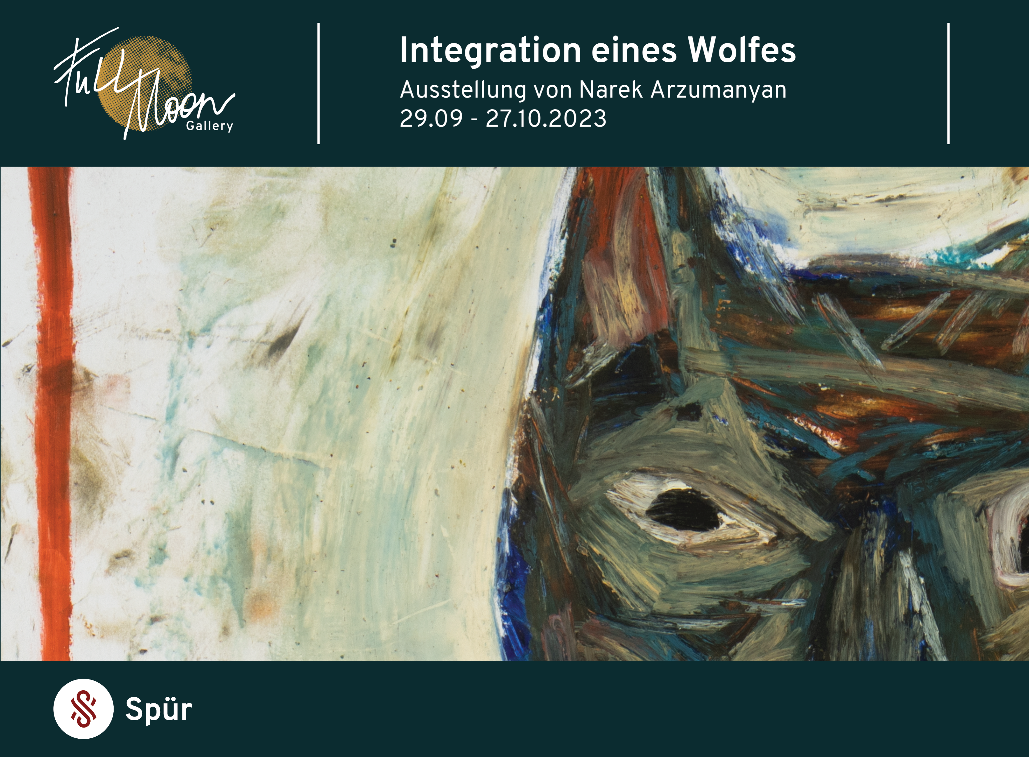 Integration eines Wolfes - Ausstellung von Narek Arzumanyan