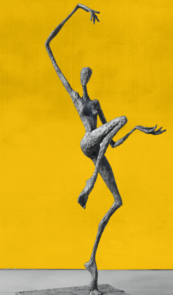 TANZ DIE ELBE Helge Leiberg Bilder & Bronzen im Barockgarten Großsedlitz