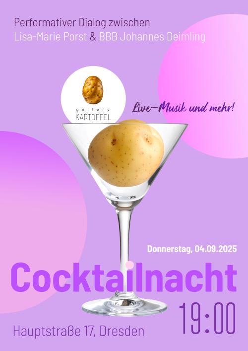 Cocktailnacht in der Kartoffel Galerie