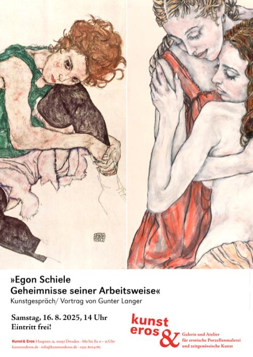 Plakat Egon Schiele Geheimnis
