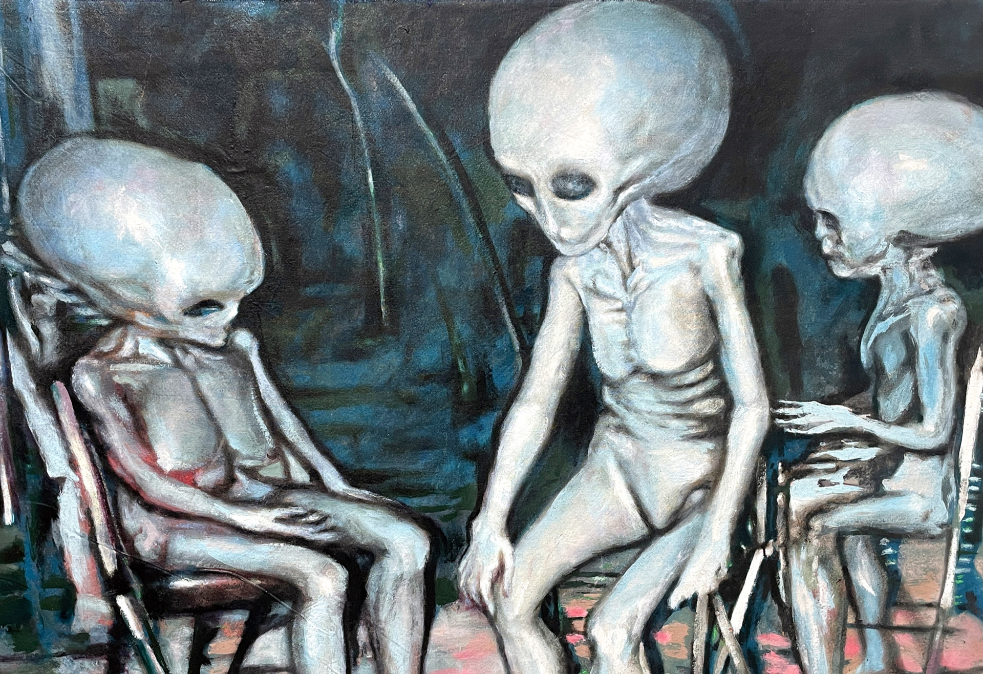 ÜBER NATUR | GUSTAV SONNTAG | MALEREI