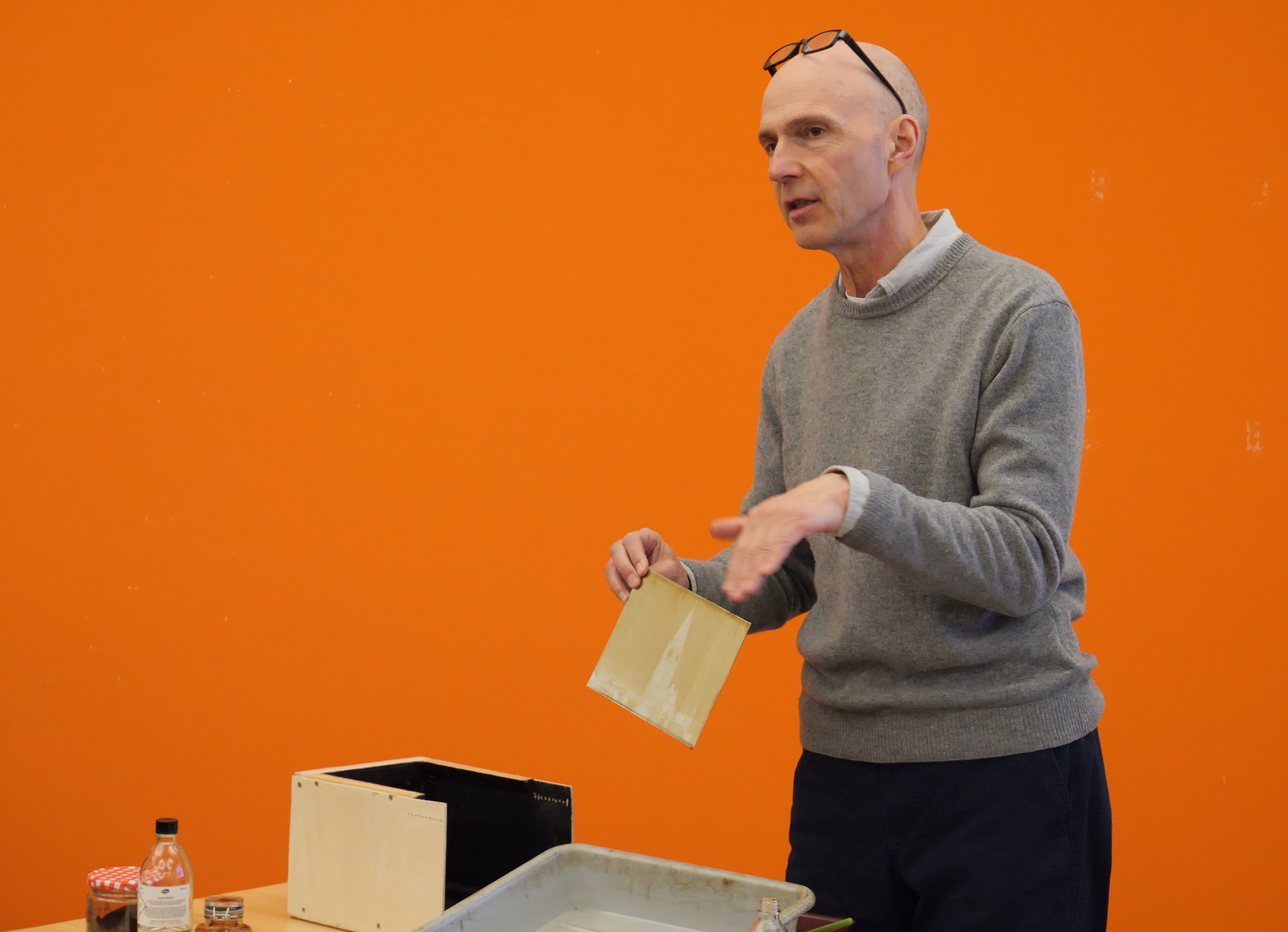 Buchvorstellung und Künstlergespräch: Thomas Bachler. Heliografien