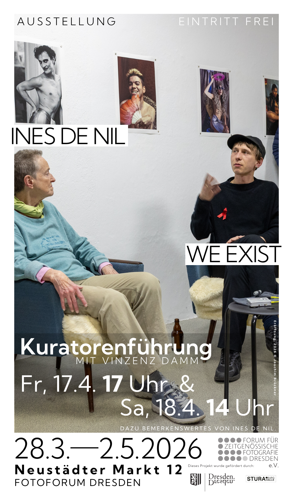 Kuratorenführung: Ines De Nil. We Exist.
