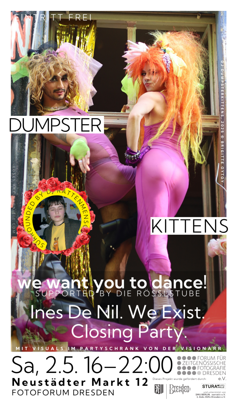 Ines De Nil. We Exist. Closing Party.