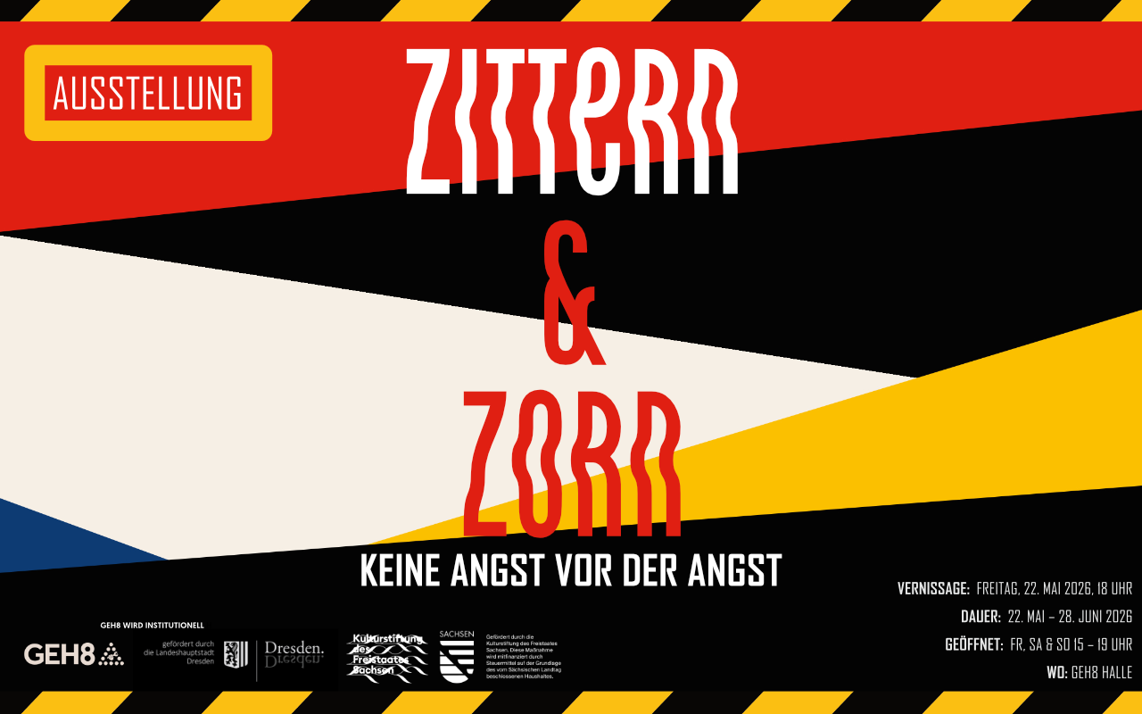 Gruppenausstellung + Vernissage 2026 // Zittern & Zorn – Keine Angst vor der Angst