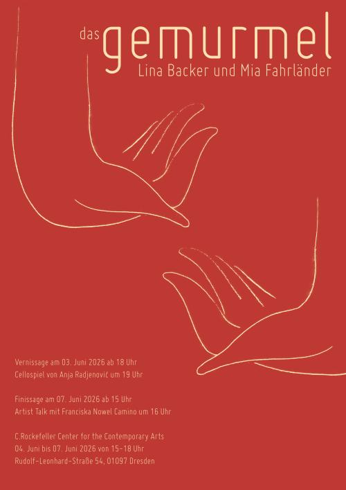 03.06.-07.06.26 Ausstellung “Das Gemurmel” von Lina Backer und Mia Fahrländer