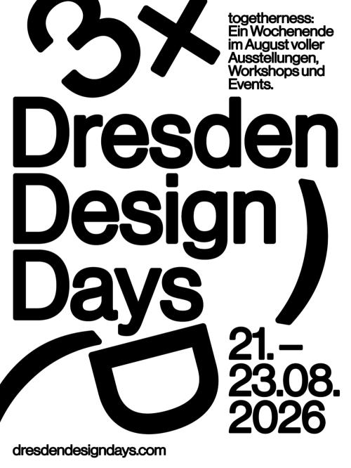 21.-23.8.2026 Dresden Design Days