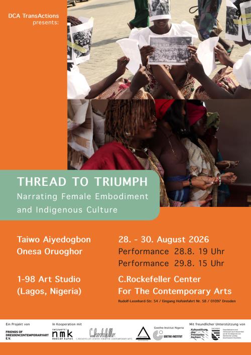 28–30.8. 2026 Taiwo Aiyedogbon & Onesa Oruoghor: THREAD TO TRIUMPH Narrating Female Embodiment and Indigenous Culture