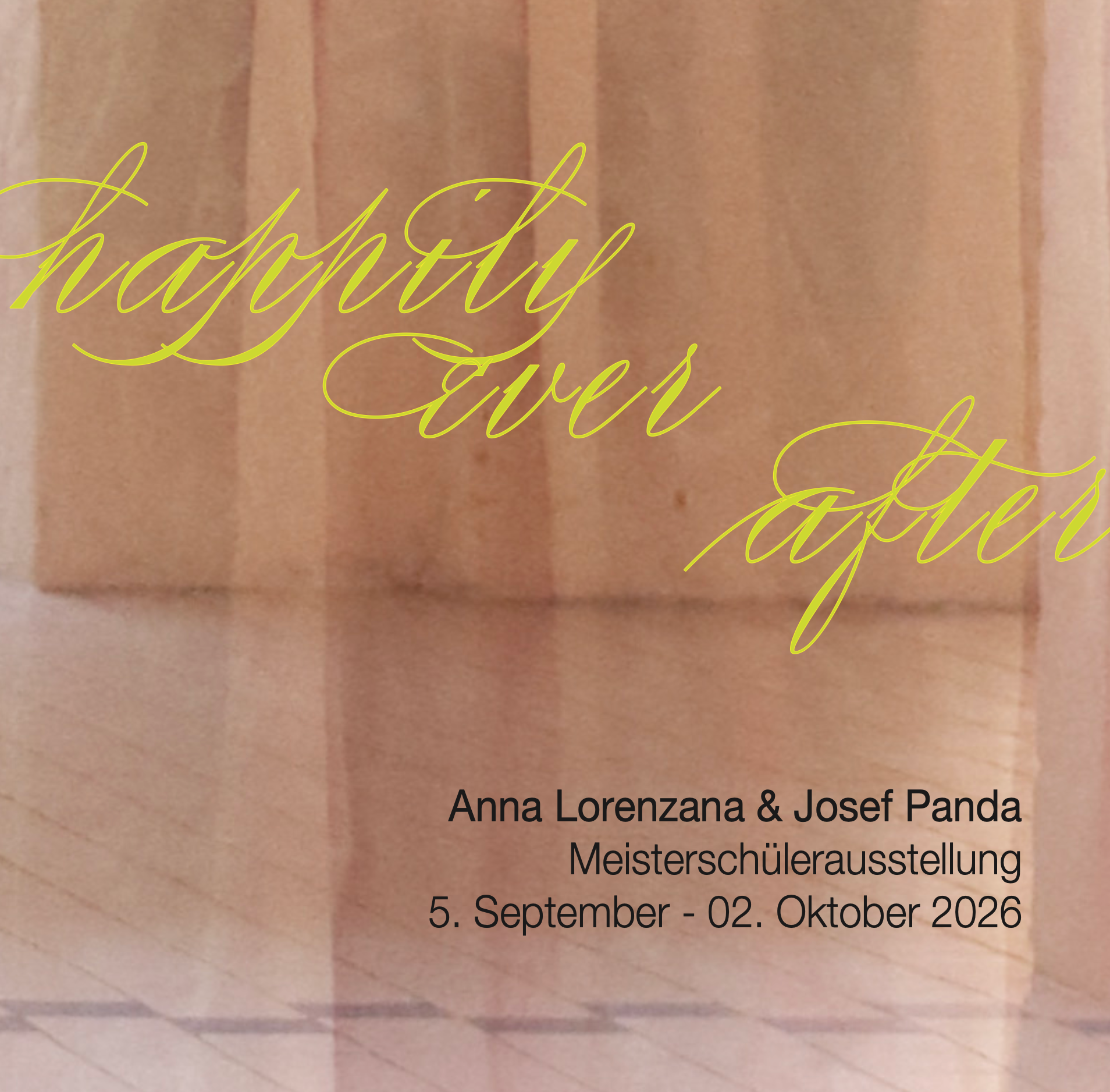 happily ever after – Anna Lorenzana & Josef Panda