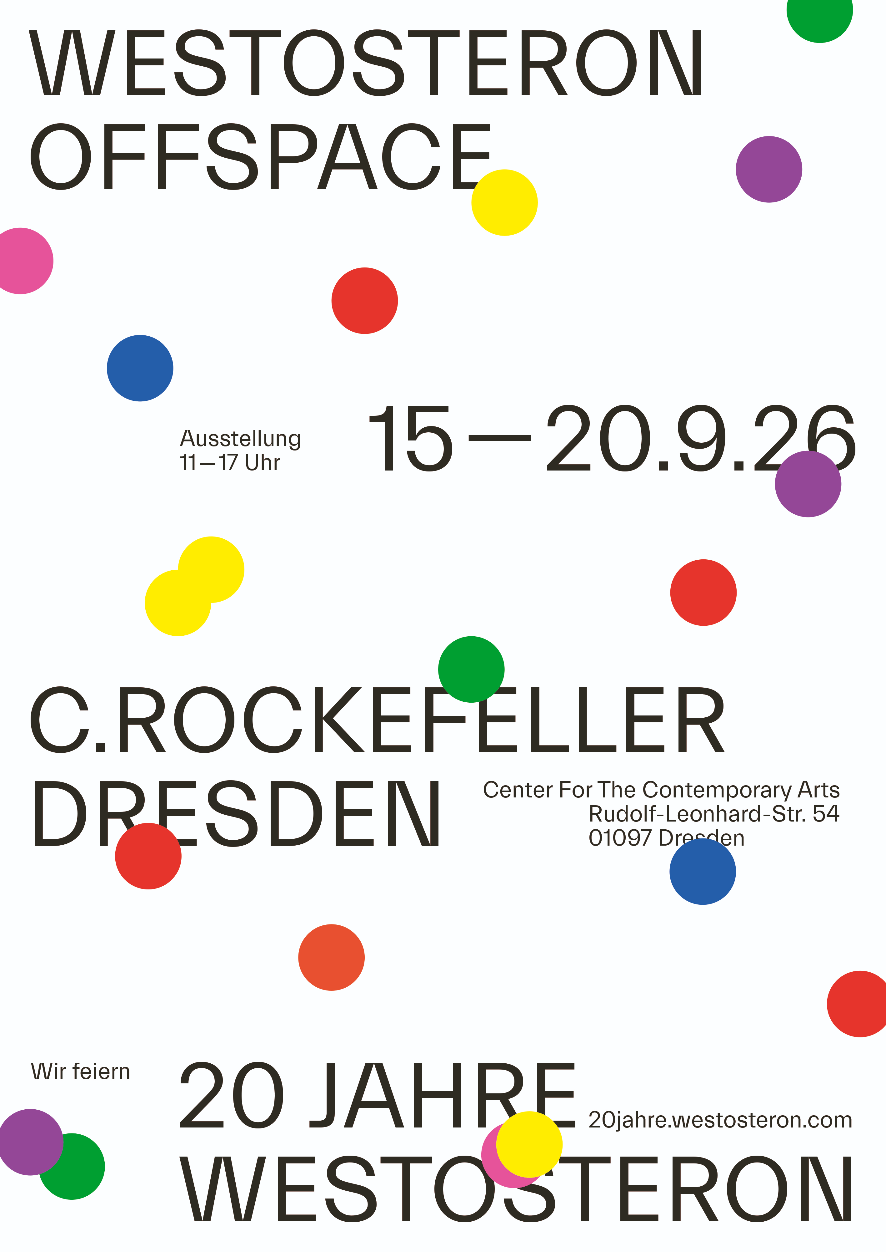 15.-20.09.26 / 11°° - 17°° 20 Jahre WESTOSTERON