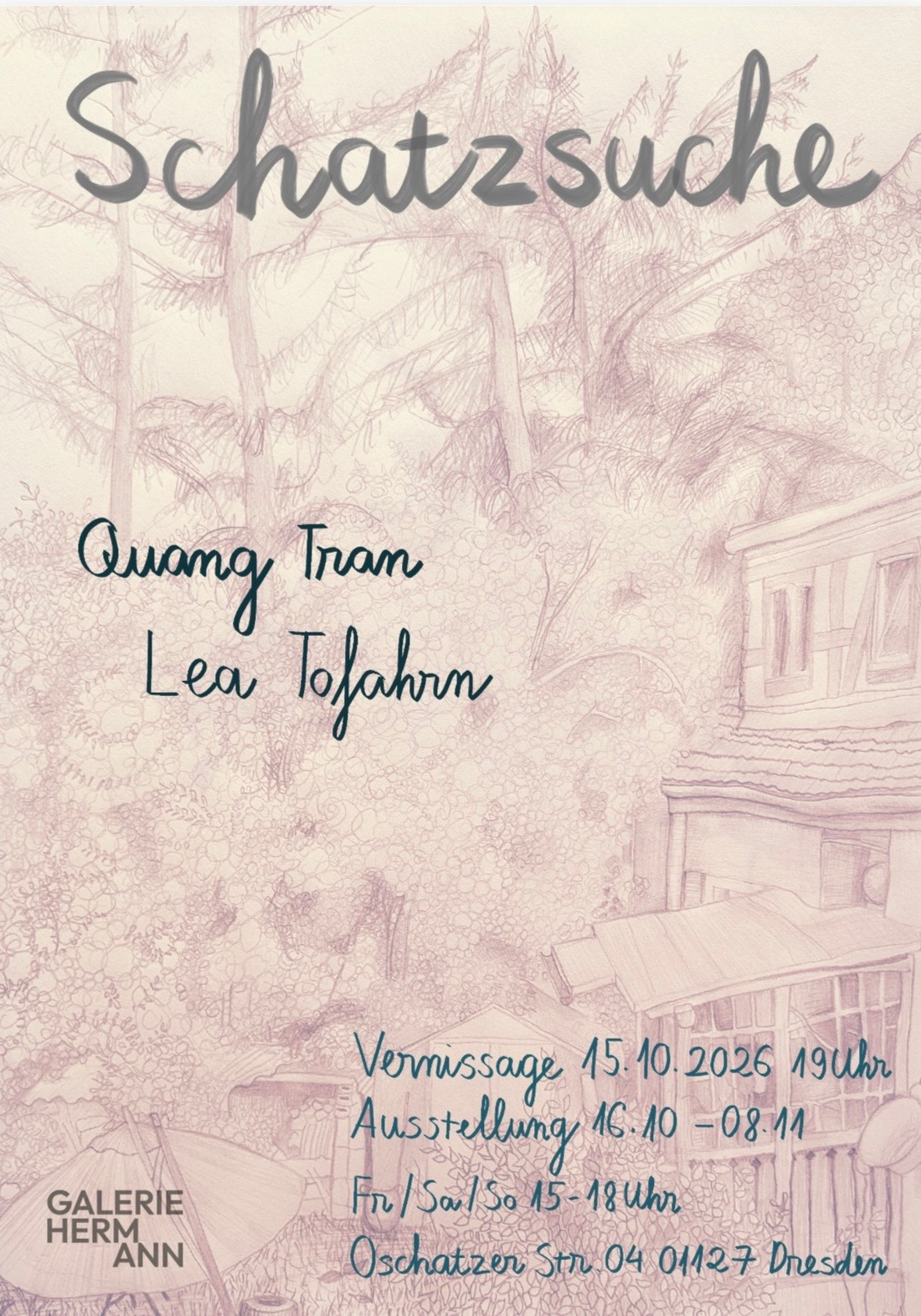 Schatzsuche - Quang Tran und Lea Tofahrn