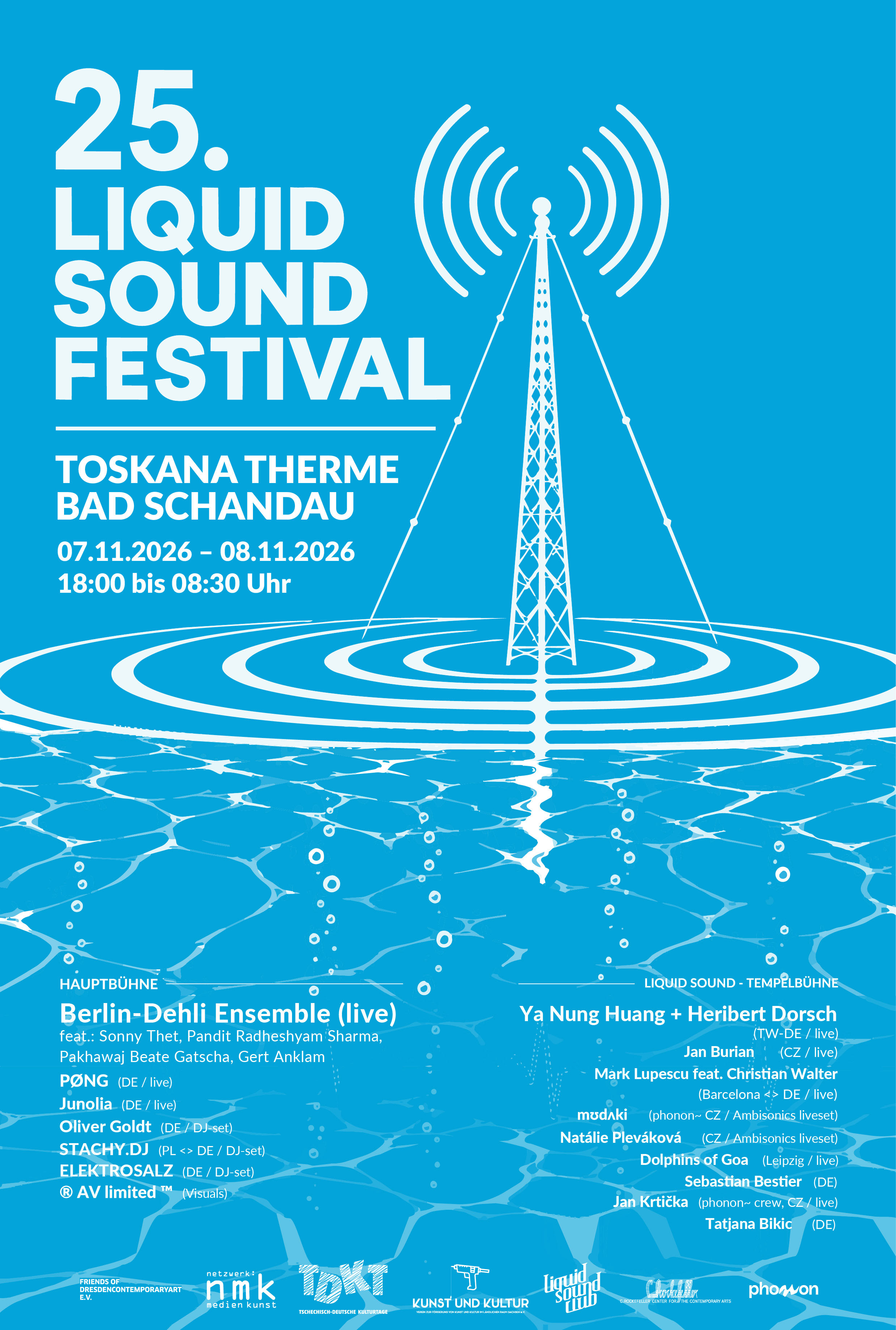 25. Liquid Sound Festival Toskana Therme Bad Schandau