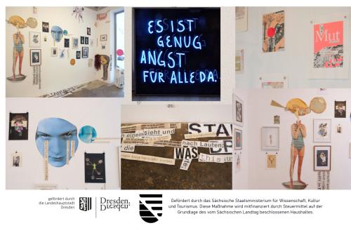 WERKRaum-Ausstellung + Vernissage & Performance // Die Kinder der Nemesis (LES NÉNÉS DÉJANTÉS, HOLGER BIERMANN, WORKSHOP-TEILNEHMENDE)